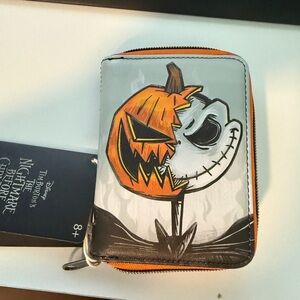 NWT Loungefly Nightmare Before Christmas Wallet